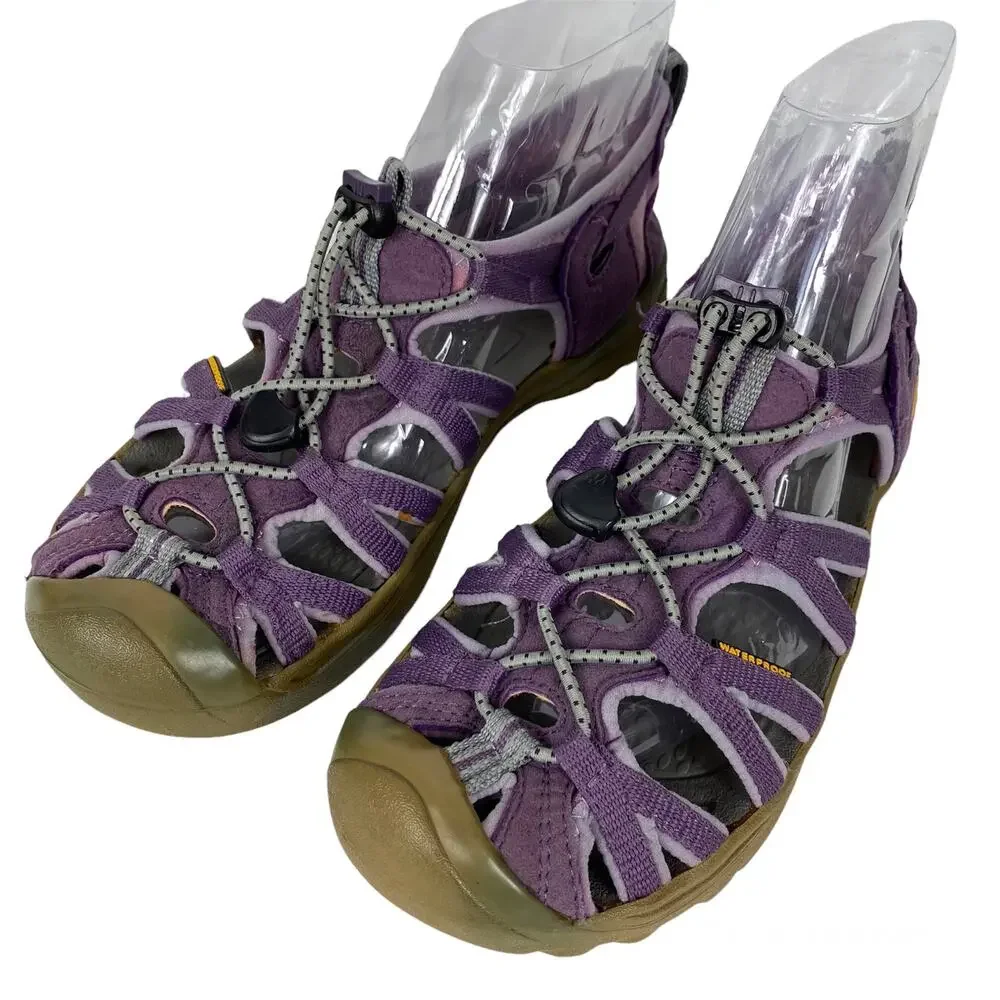 Keen Whisper Fisherman Hiking Sandals Waterproof Purple Pink 473177 Womens Sz 5